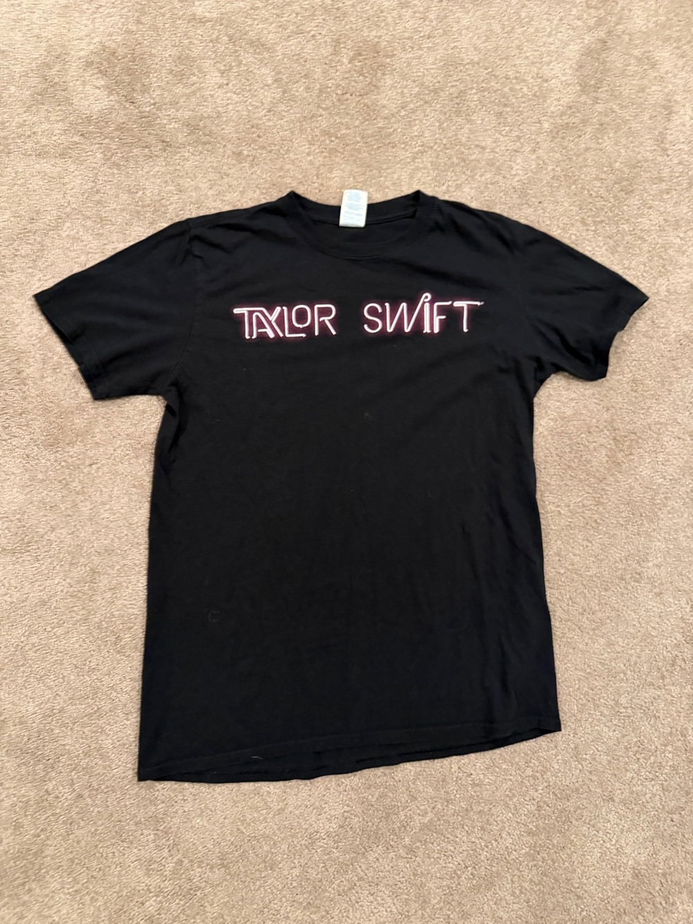 Taylor Swift 1989 World Tour 2015 Concert T-Shirt Black M